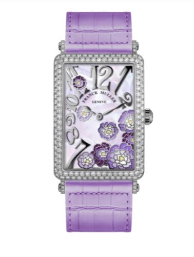 Franck Muller Long Island Flower Collection Replica Watch 952 QZ RELIEF MOP VL P D AC